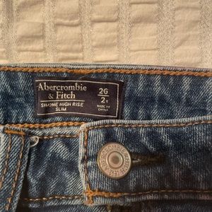 Abercrombie & Fitch high rise slim jeans